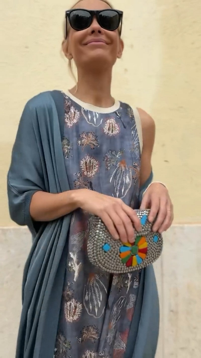 Zinnia™ | Vestido largo con Chal a Juego Sofisticado