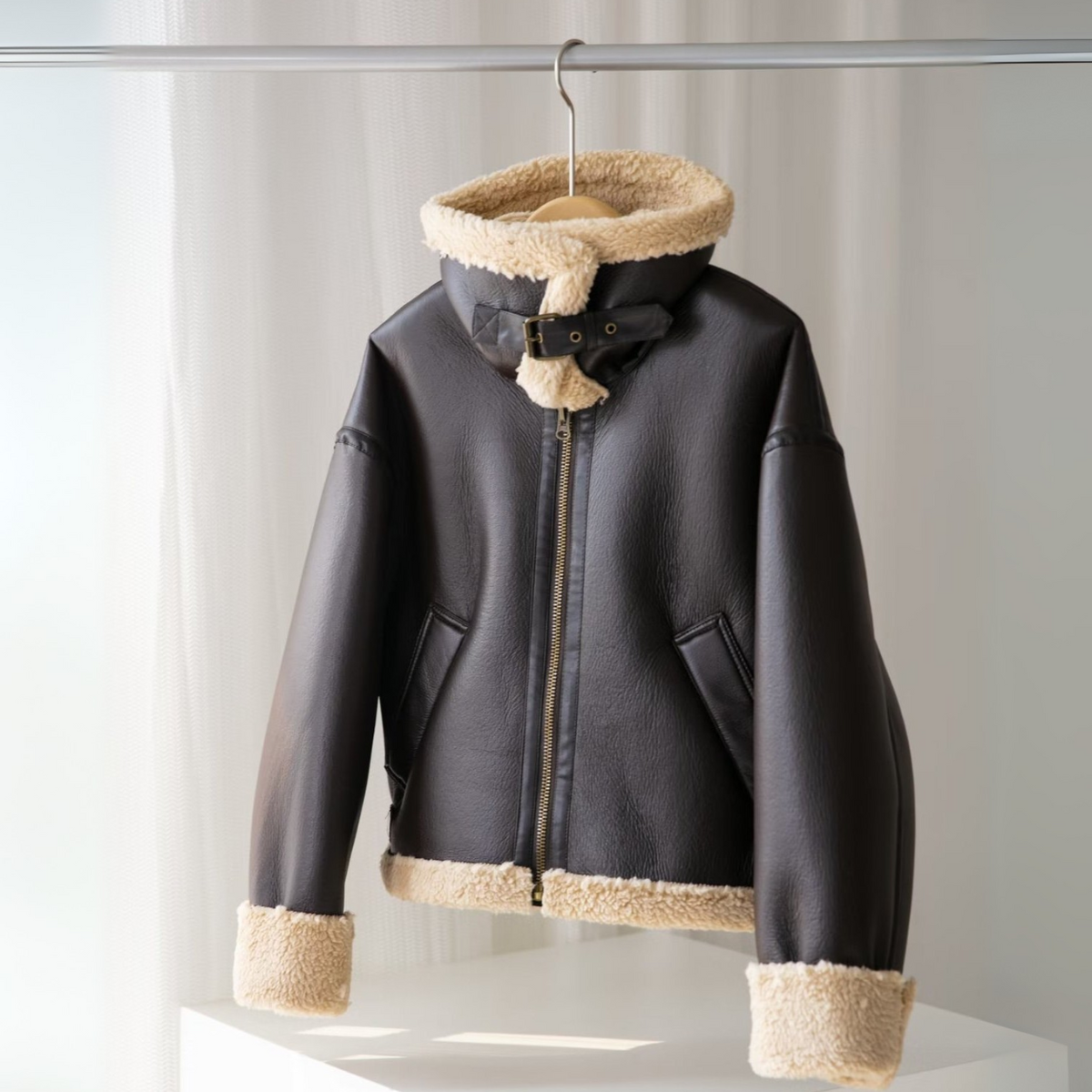 Chaqueta de Pelo Sintético con Forro Montreal