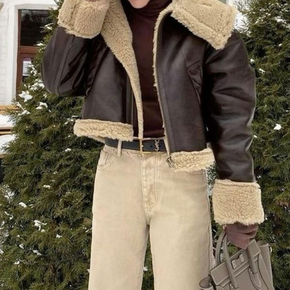 Chaqueta de Pelo Sintético con Forro Montreal