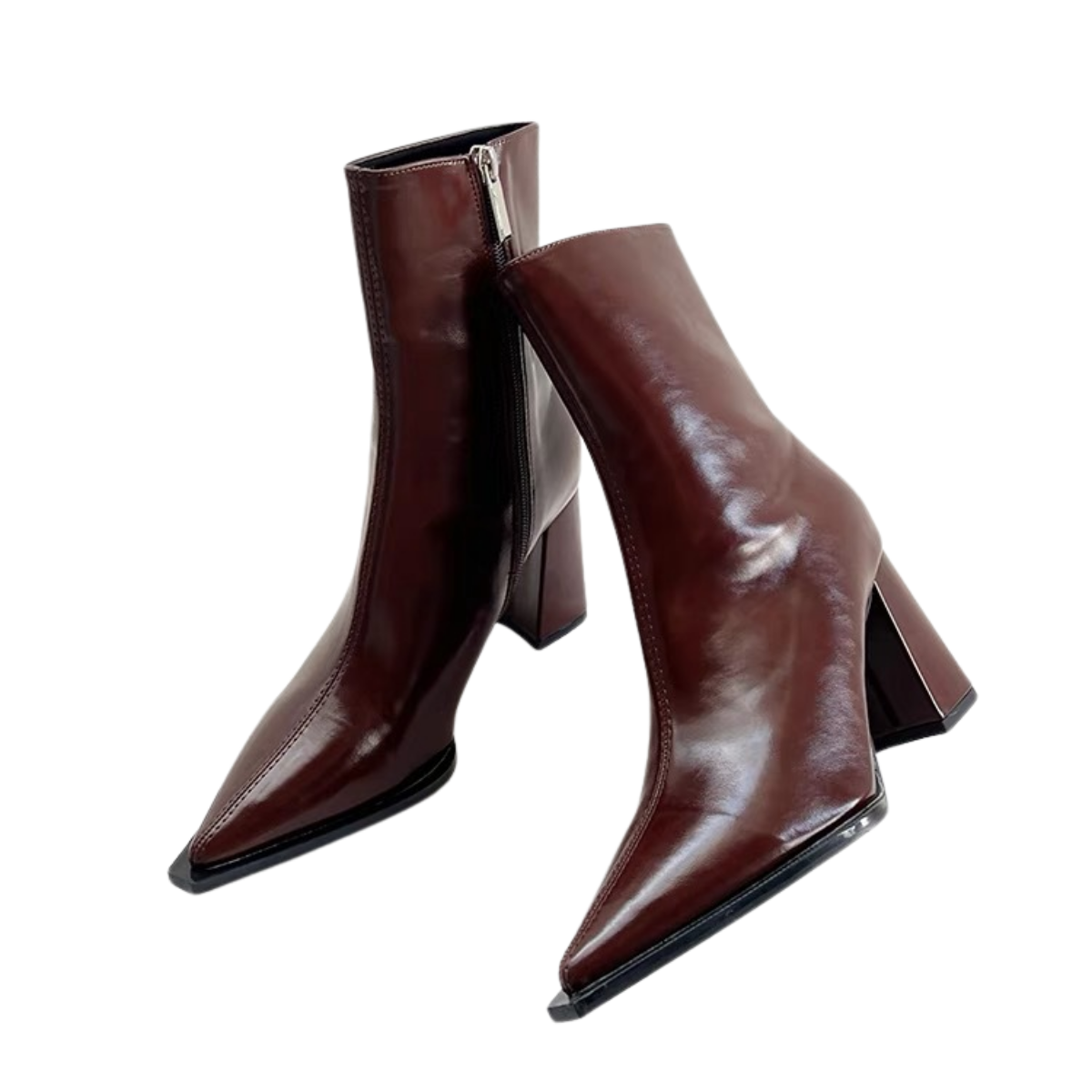 Bota Media de Piel New York