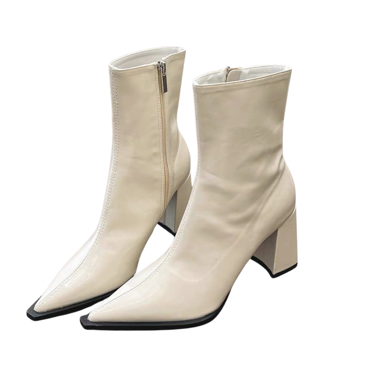 Bota Media de Piel New York