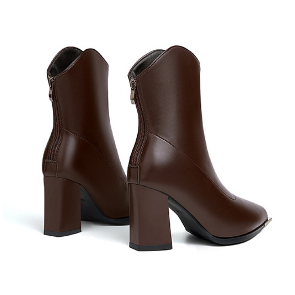 Bota Media Clásica de Piel Orleans