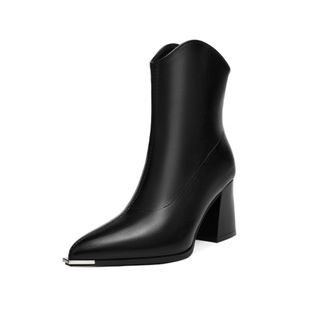 Bota Media Clásica de Piel Orleans