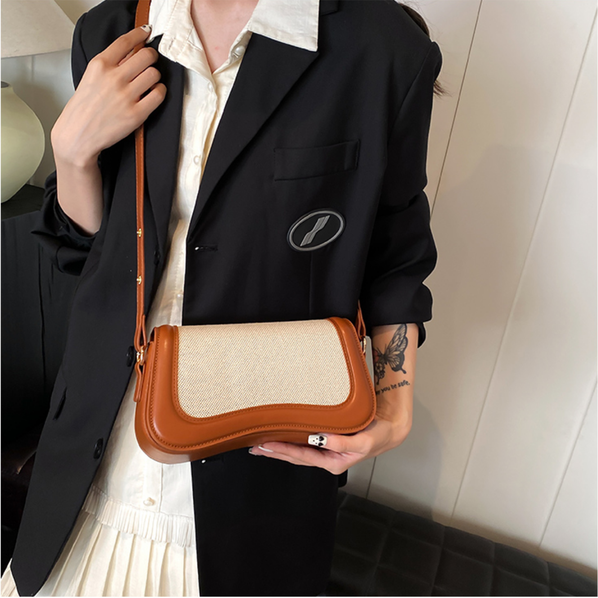 Bolso Bandolera Estilo Piel Tamara