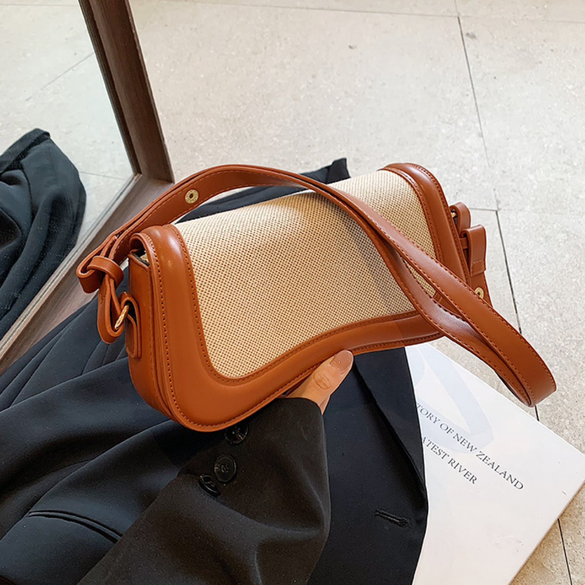 Bolso Bandolera Estilo Piel Tamara