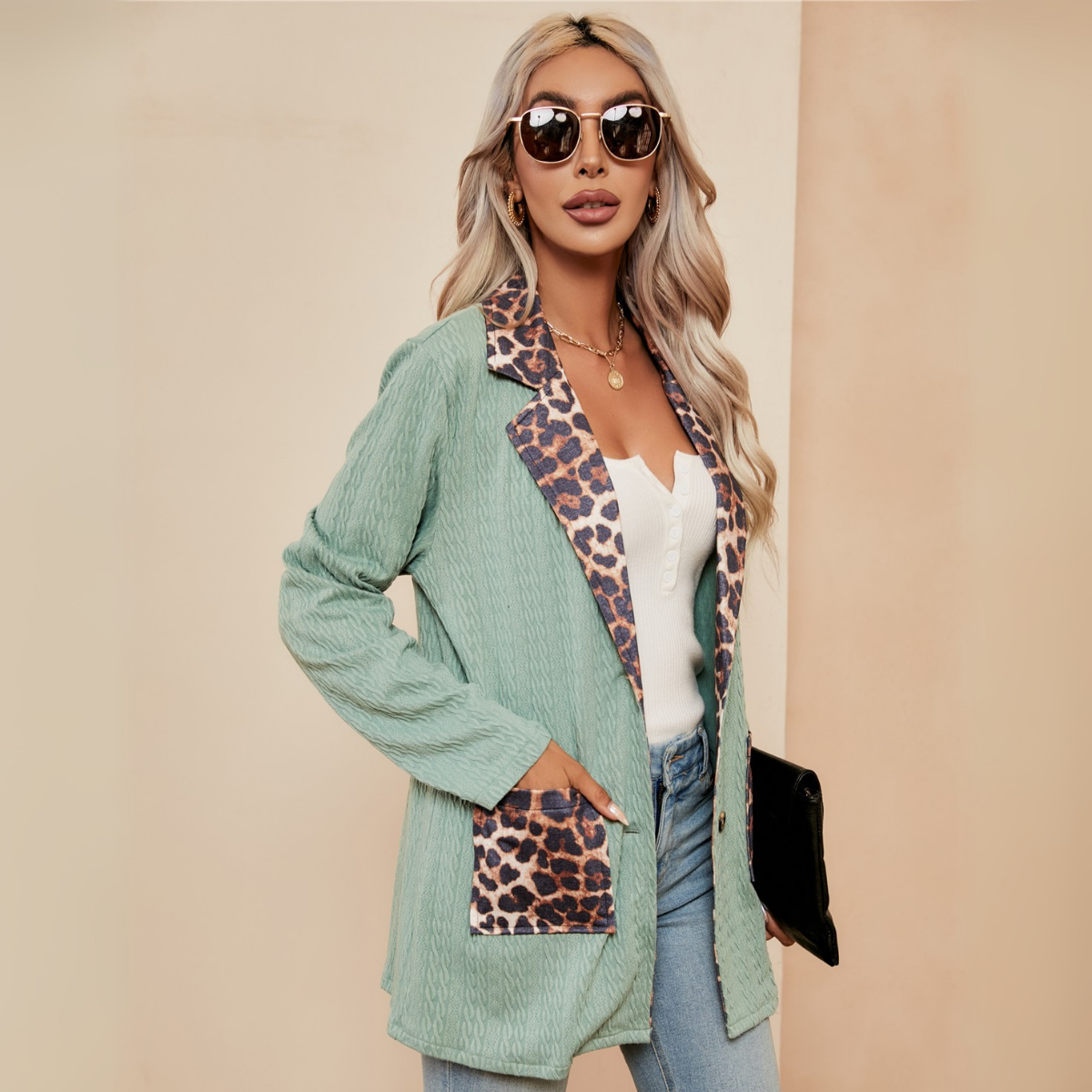 Blazer Estampado Savage