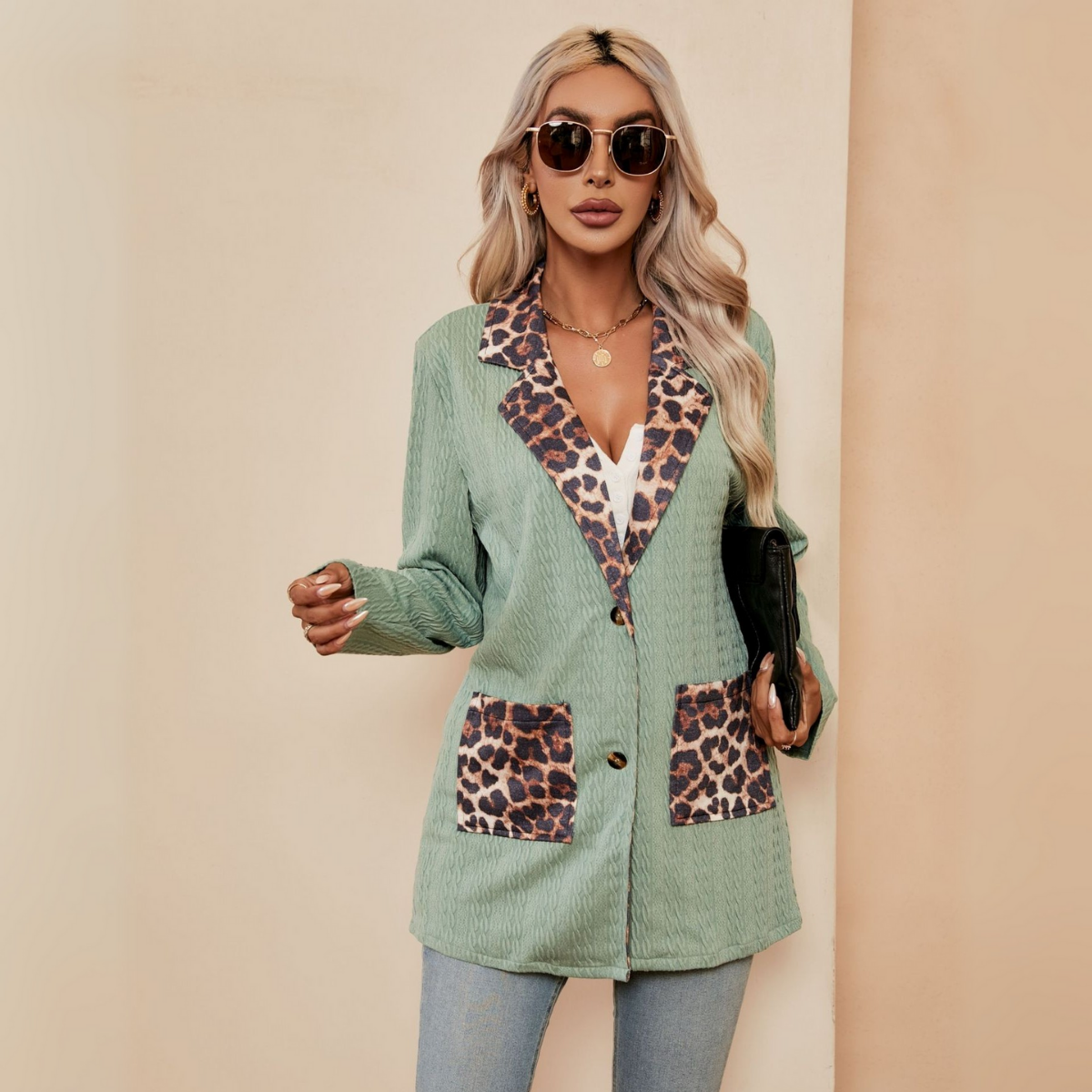 Blazer Estampado Savage