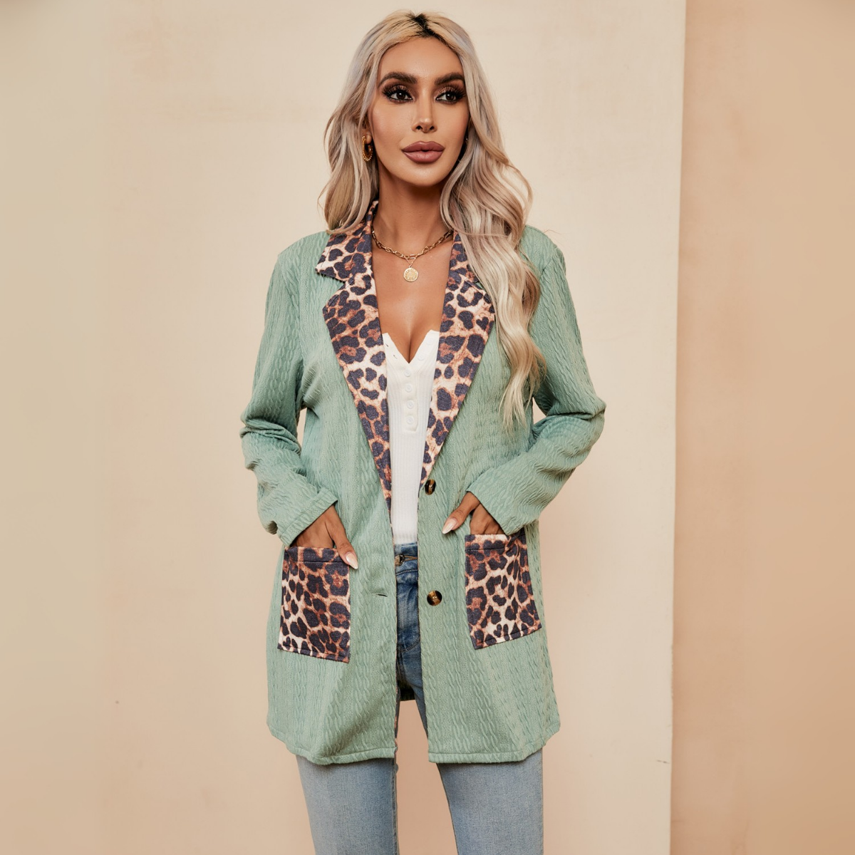 Blazer Estampado Savage