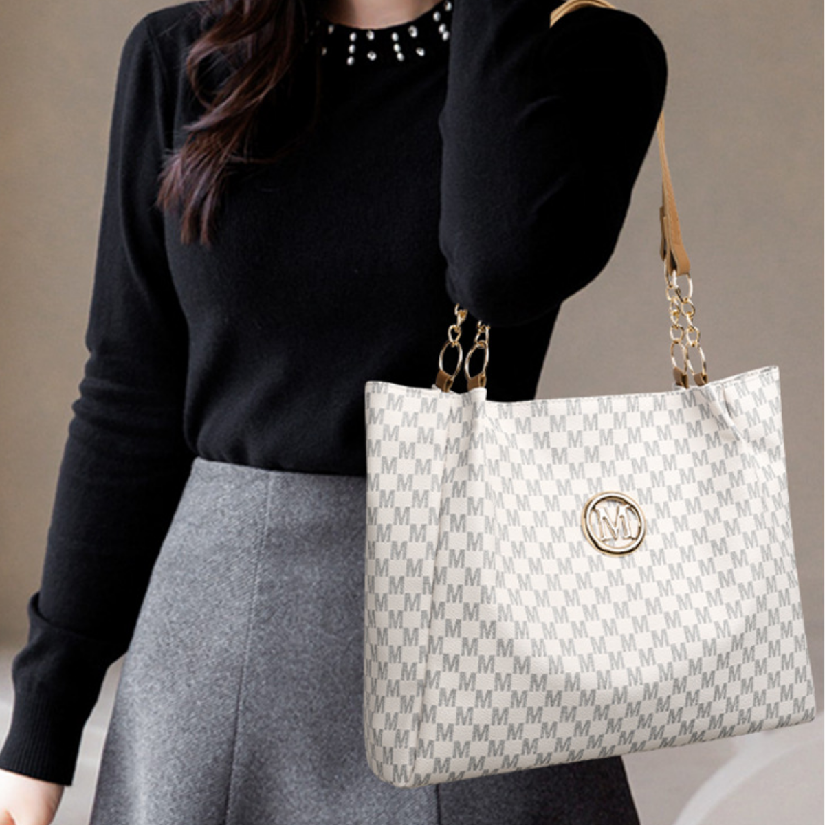 Bolso Tote Estampado Mirella