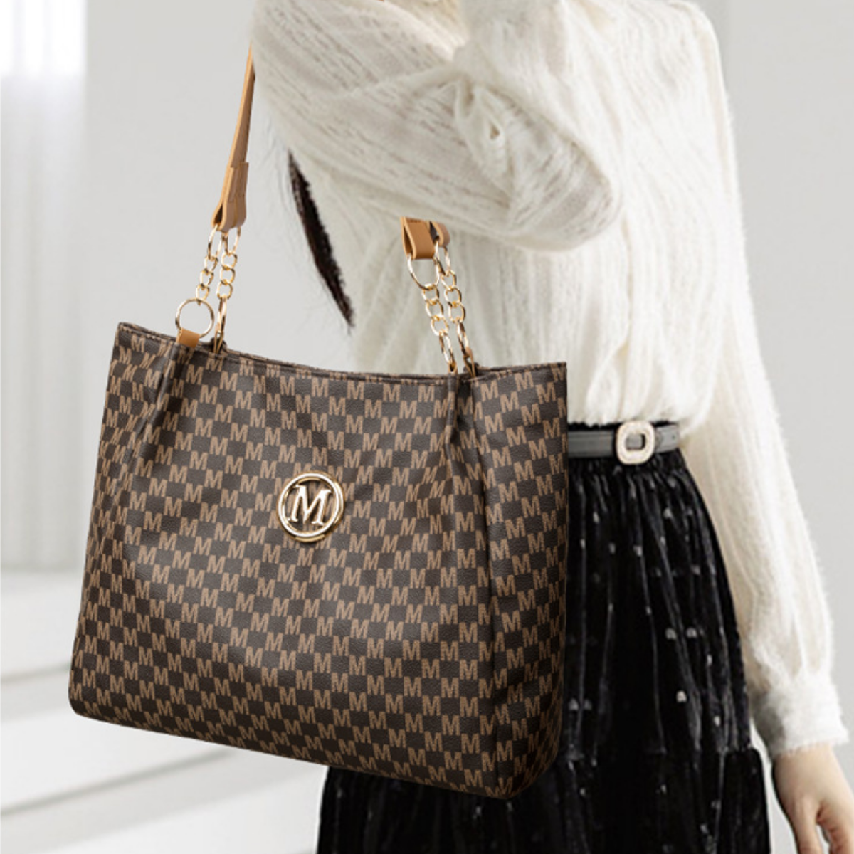 Bolso Tote Estampado Mirella