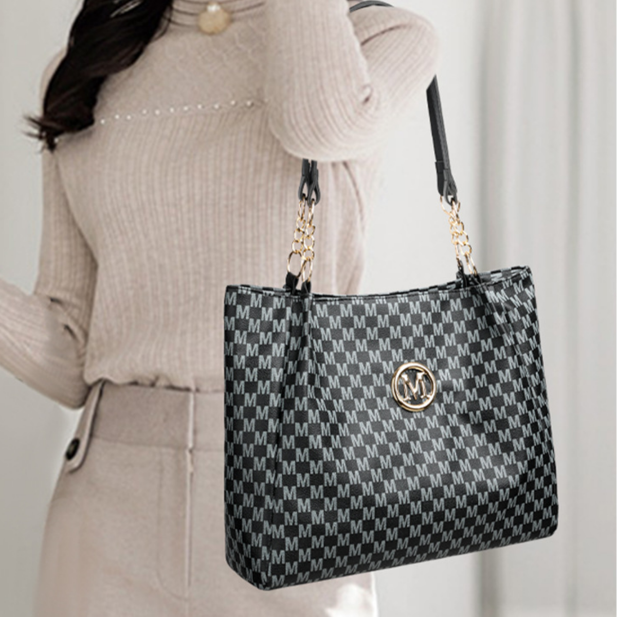 Bolso Tote Estampado Mirella