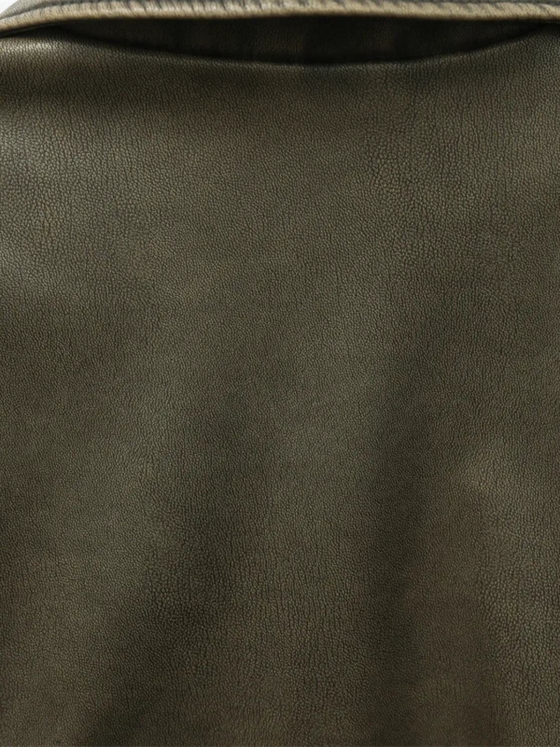 Agripina | Chaqueta de piel sintética con cinturón y cremallera para uso urbano.