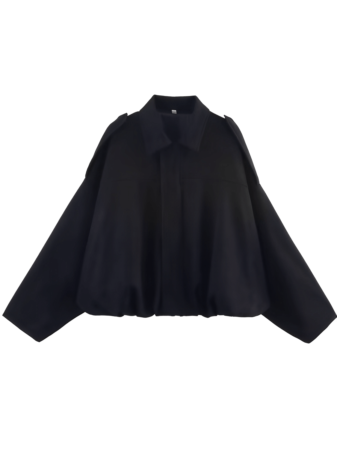 Herminia | Chaqueta Bomber Oversized Zíper Recortes