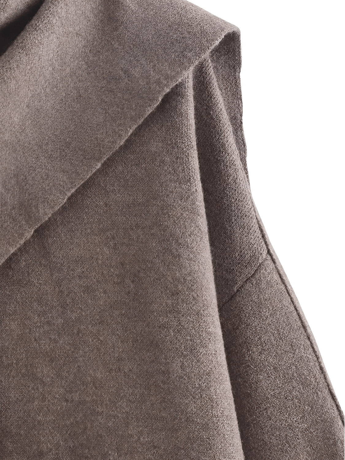 Bernarda | Abrigo Poncho Mujer Cuello Bufanda Elegante