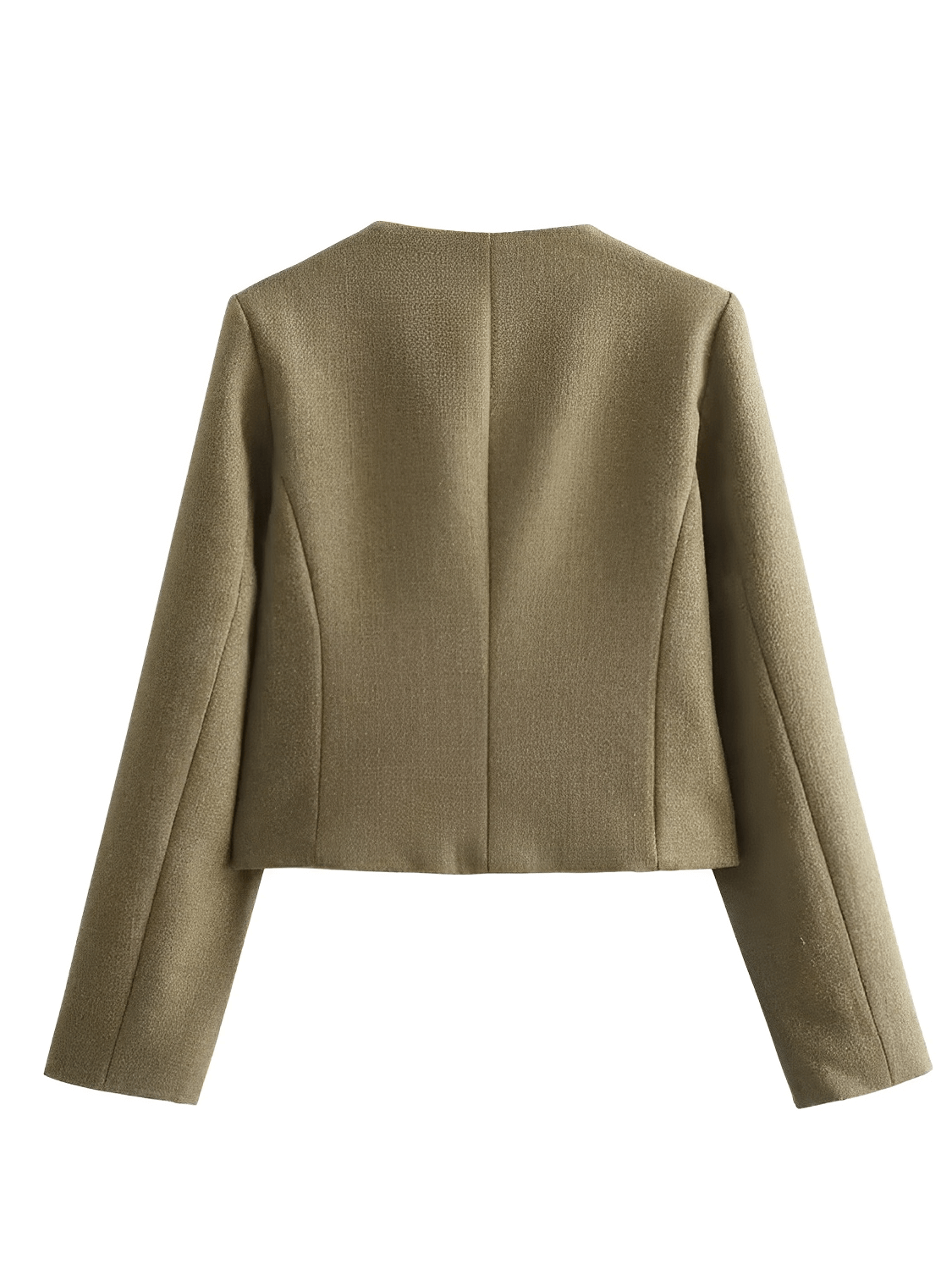 Desideria | Abrigo con Bolsos Decorativos y Botones