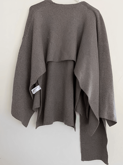 Bernarda | Abrigo Poncho Mujer Cuello Bufanda Elegante