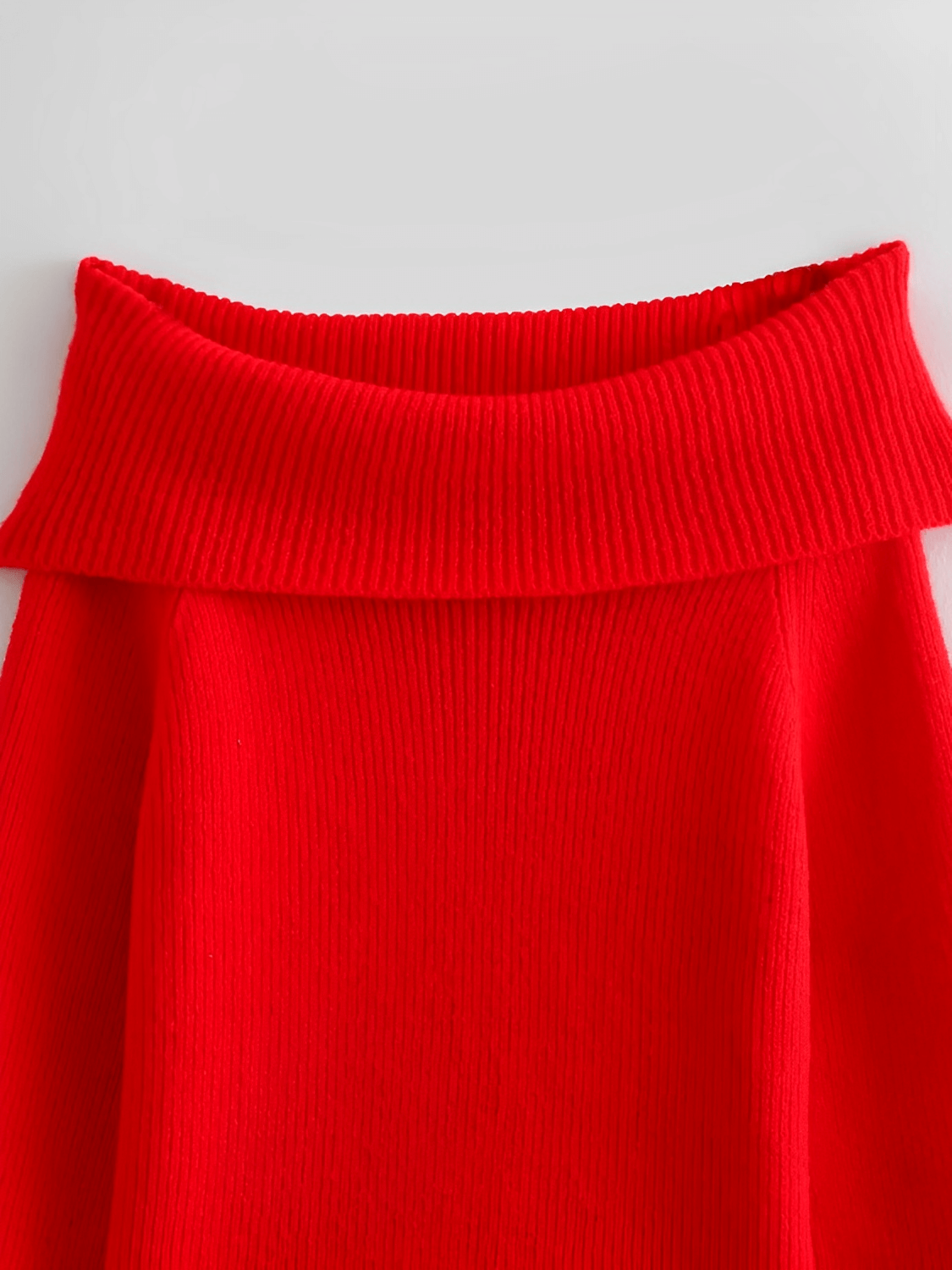 Alzira | Suéter Punto Grueso Ombros Descubiertos Amplio