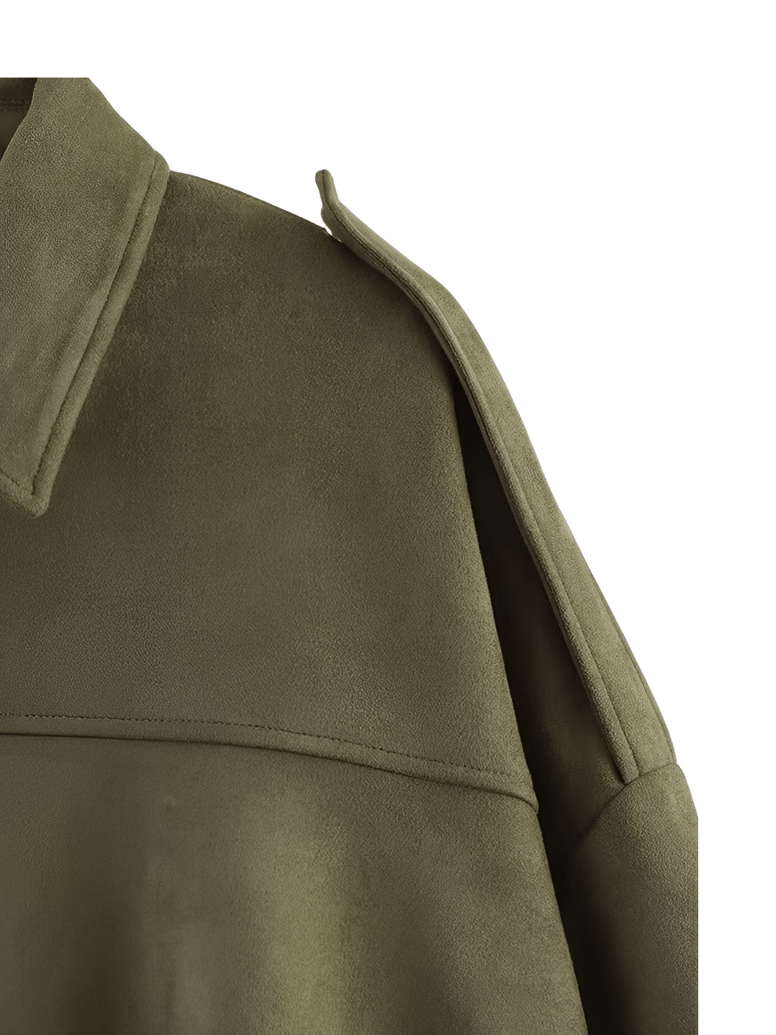 Herminia | Chaqueta Bomber Oversized Zíper Recortes