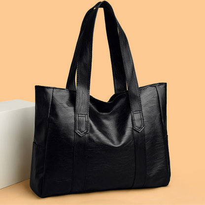 Bolso Shopper de Piel Manuella