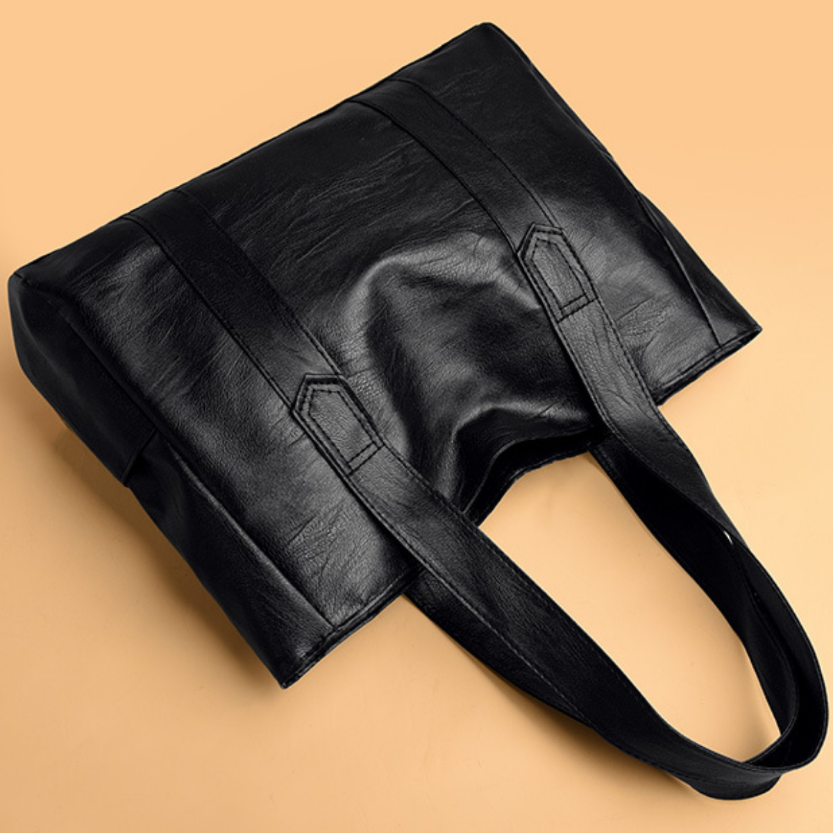 Bolso Shopper de Piel Manuella