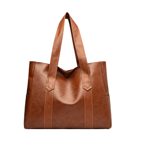 Bolso Shopper de Piel Manuella