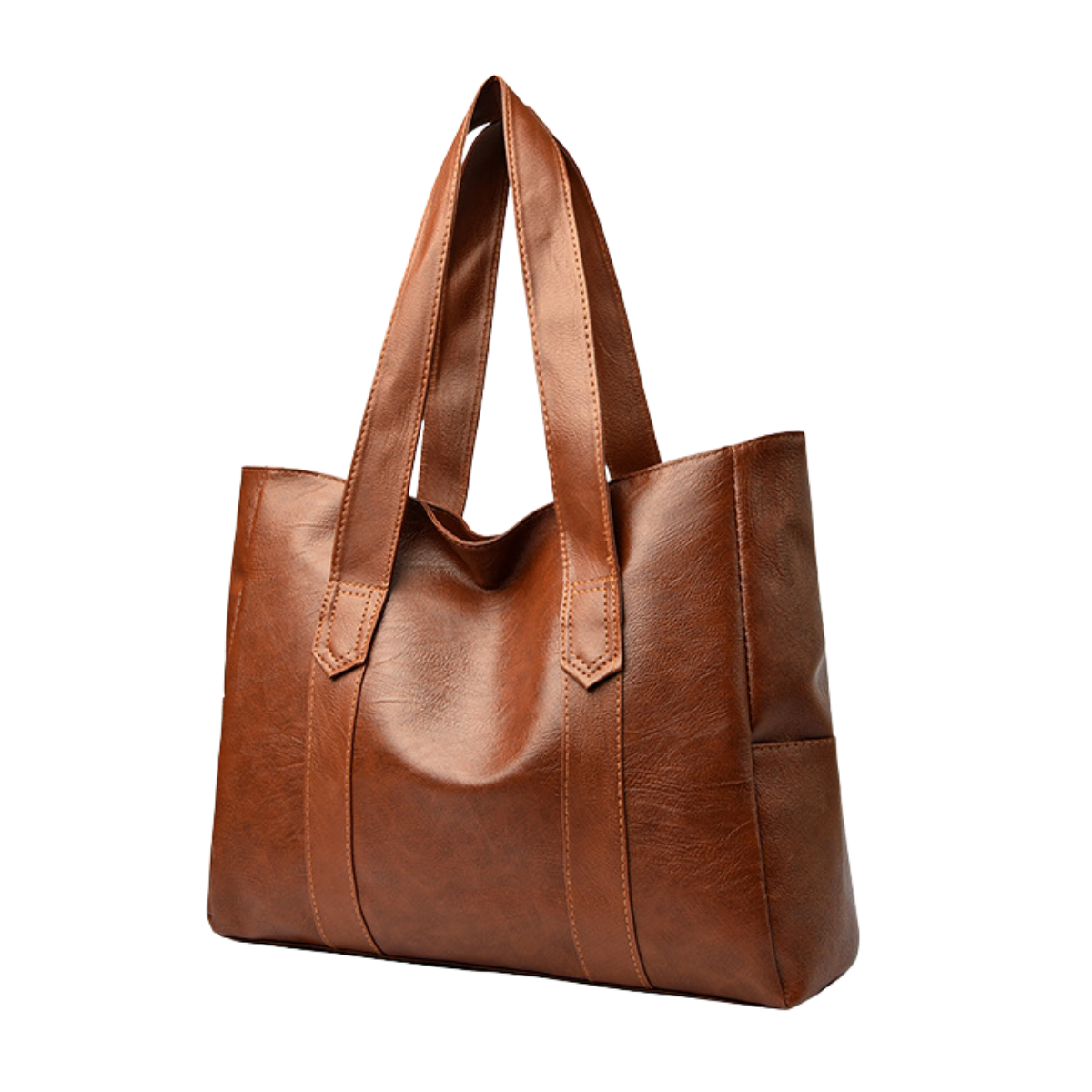 Bolso Shopper de Piel Manuella