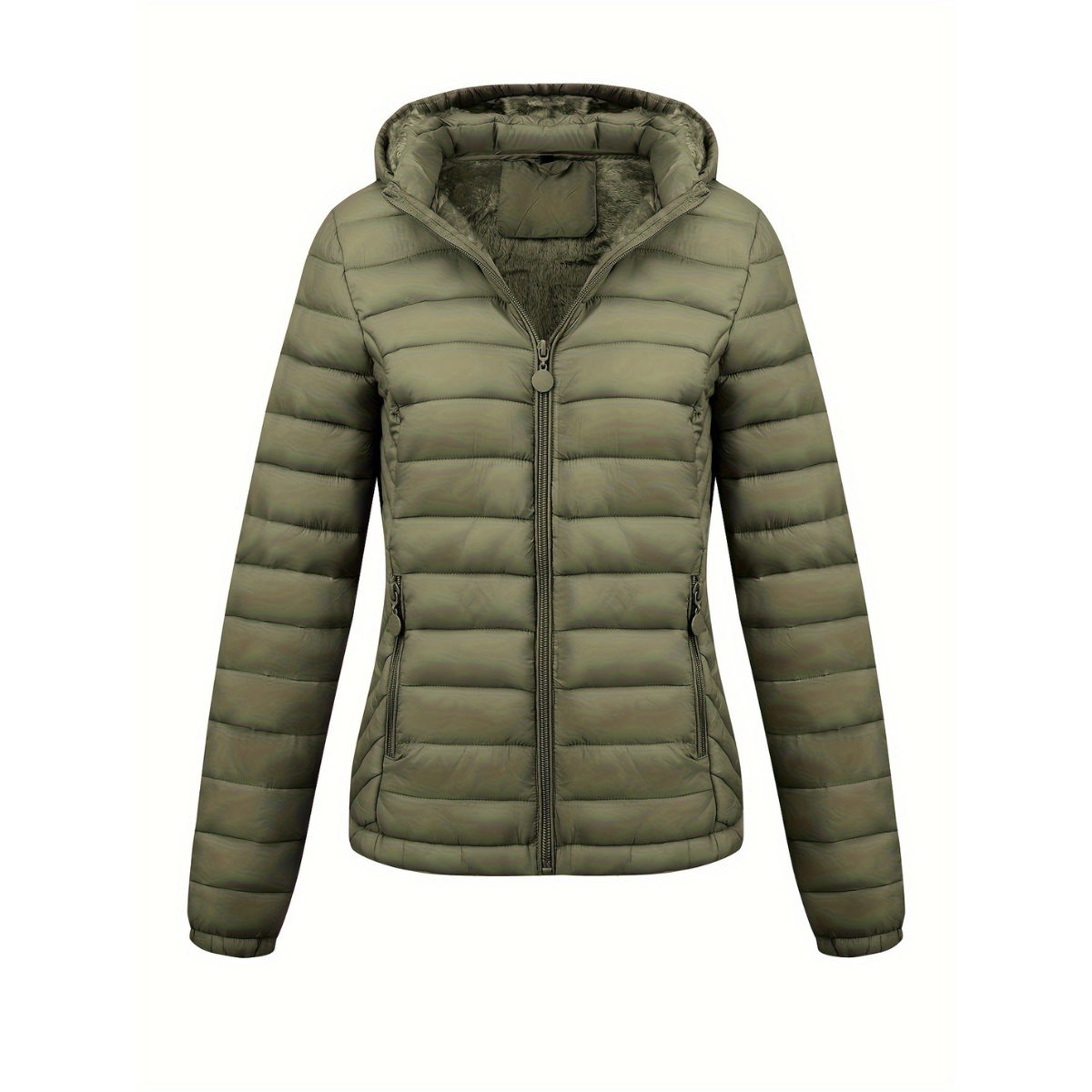Vega | Chaqueta Puffer de Invierno Ligera con Capucha