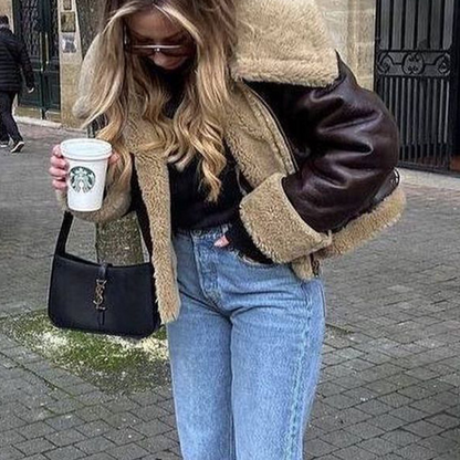 Chaqueta de Pelo Sintético con Forro Montreal