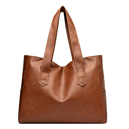 Bolso Shopper de Piel Manuella