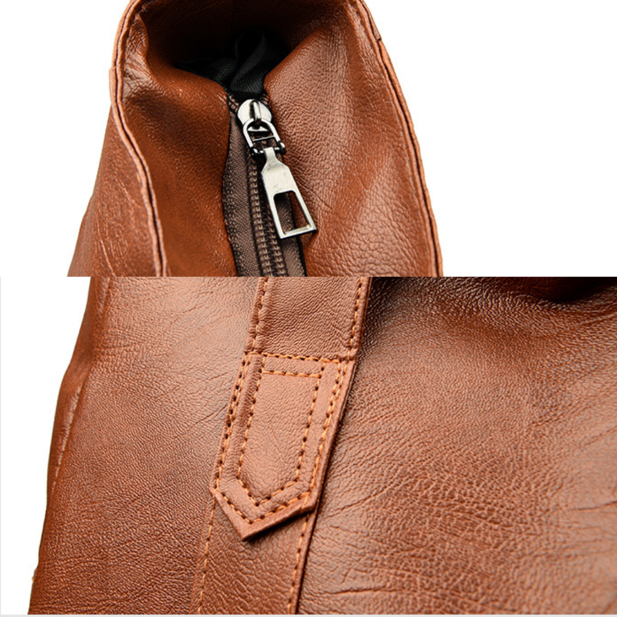 Bolso Shopper de Piel Manuella