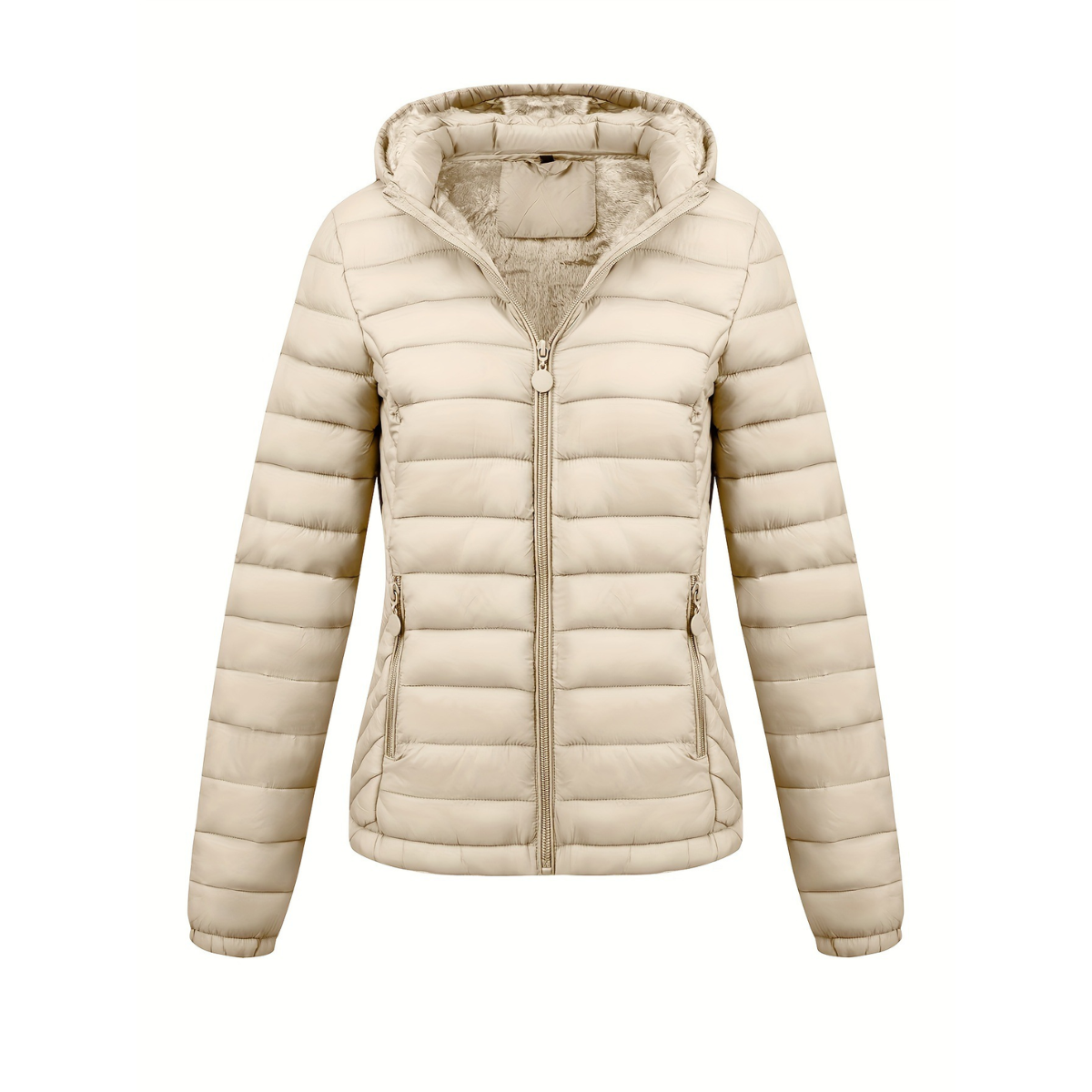 Vega | Chaqueta Puffer de Invierno Ligera con Capucha