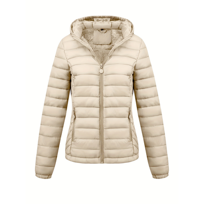 Vega | Chaqueta Puffer de Invierno Ligera con Capucha