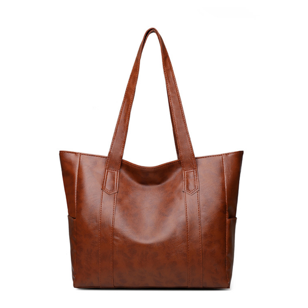 Bolso Shopper Clásico de Piel Simone