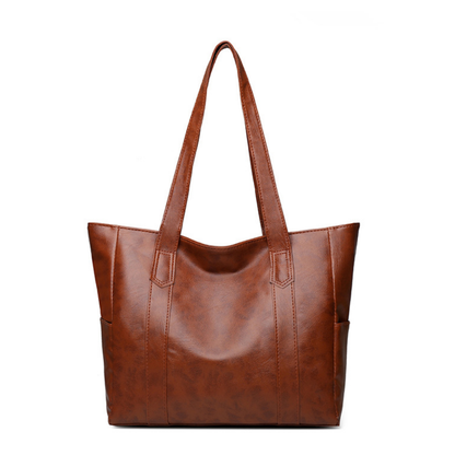 Bolso Shopper Clásico de Piel Simone
