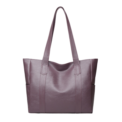 Bolso Shopper Clásico de Piel Simone