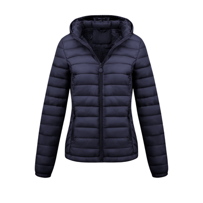 Vega | Chaqueta Puffer de Invierno Ligera con Capucha