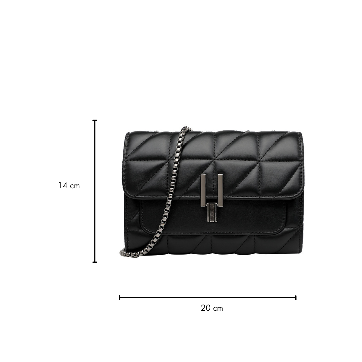 Bolso Bandolera Acolchado Bianca