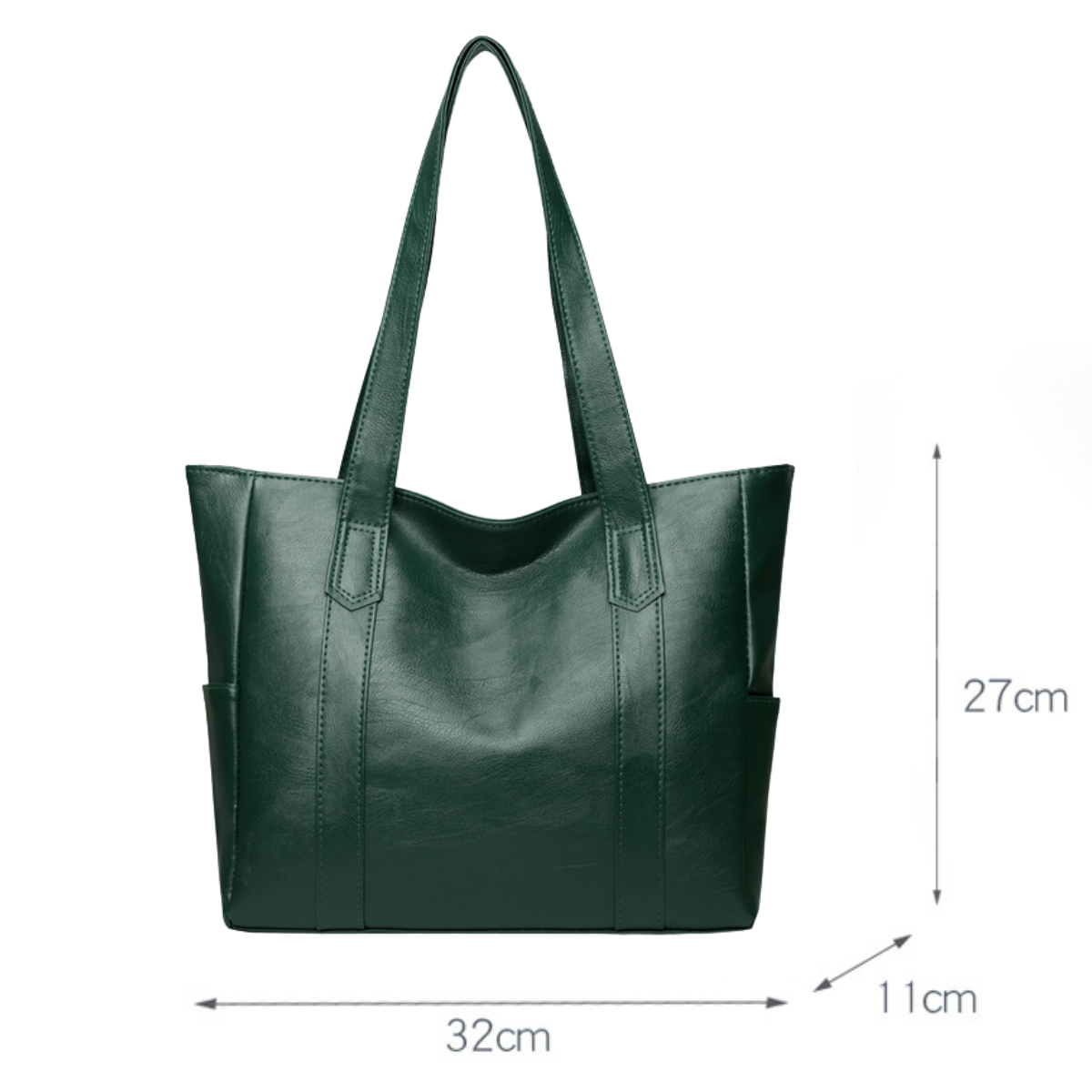 Bolso Shopper Clásico de Piel Simone