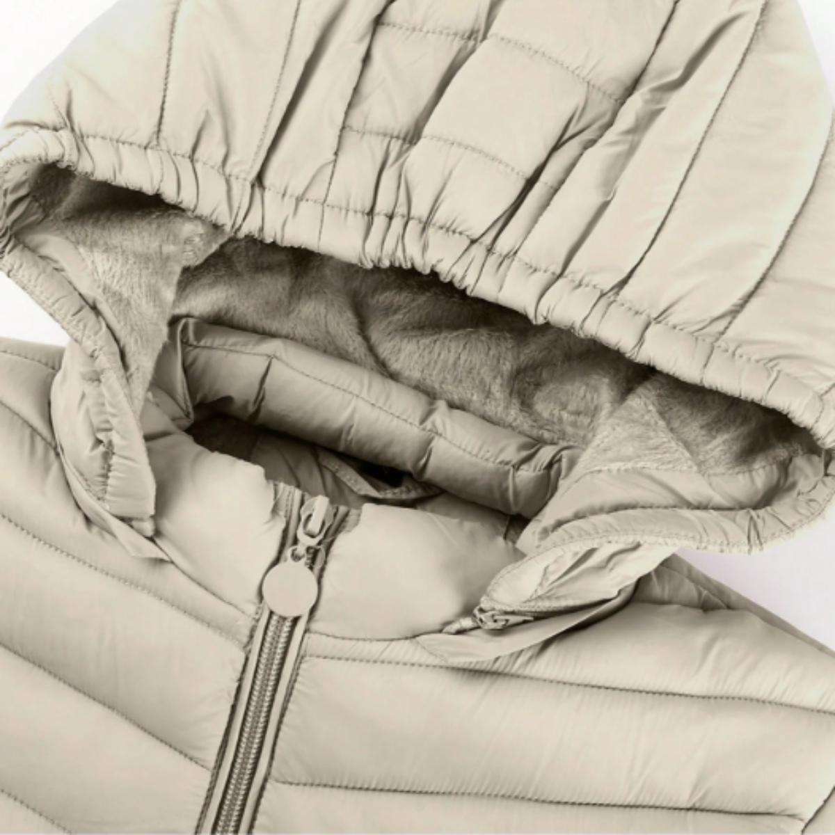 Vega | Chaqueta Puffer de Invierno Ligera con Capucha