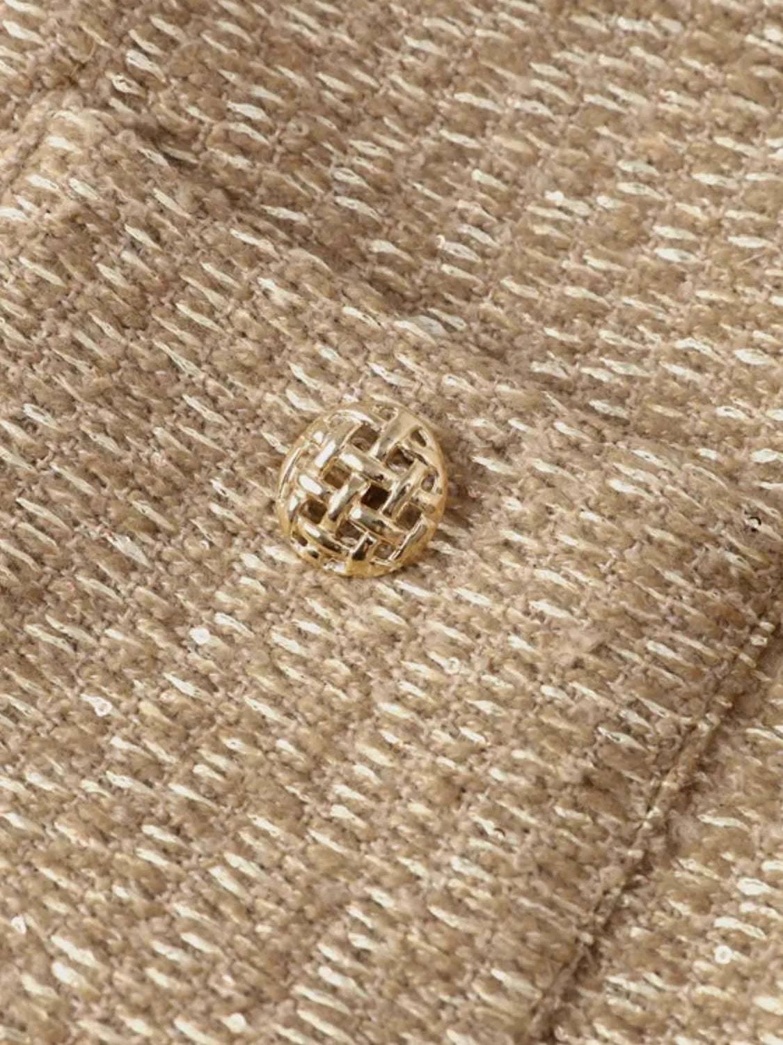 Itziar | Chaqueta Texturizada Con Botones Y Bolsos