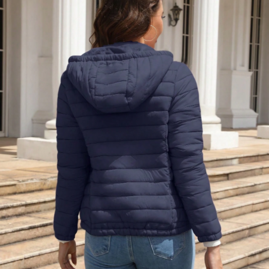 Vega | Chaqueta Puffer de Invierno Ligera con Capucha