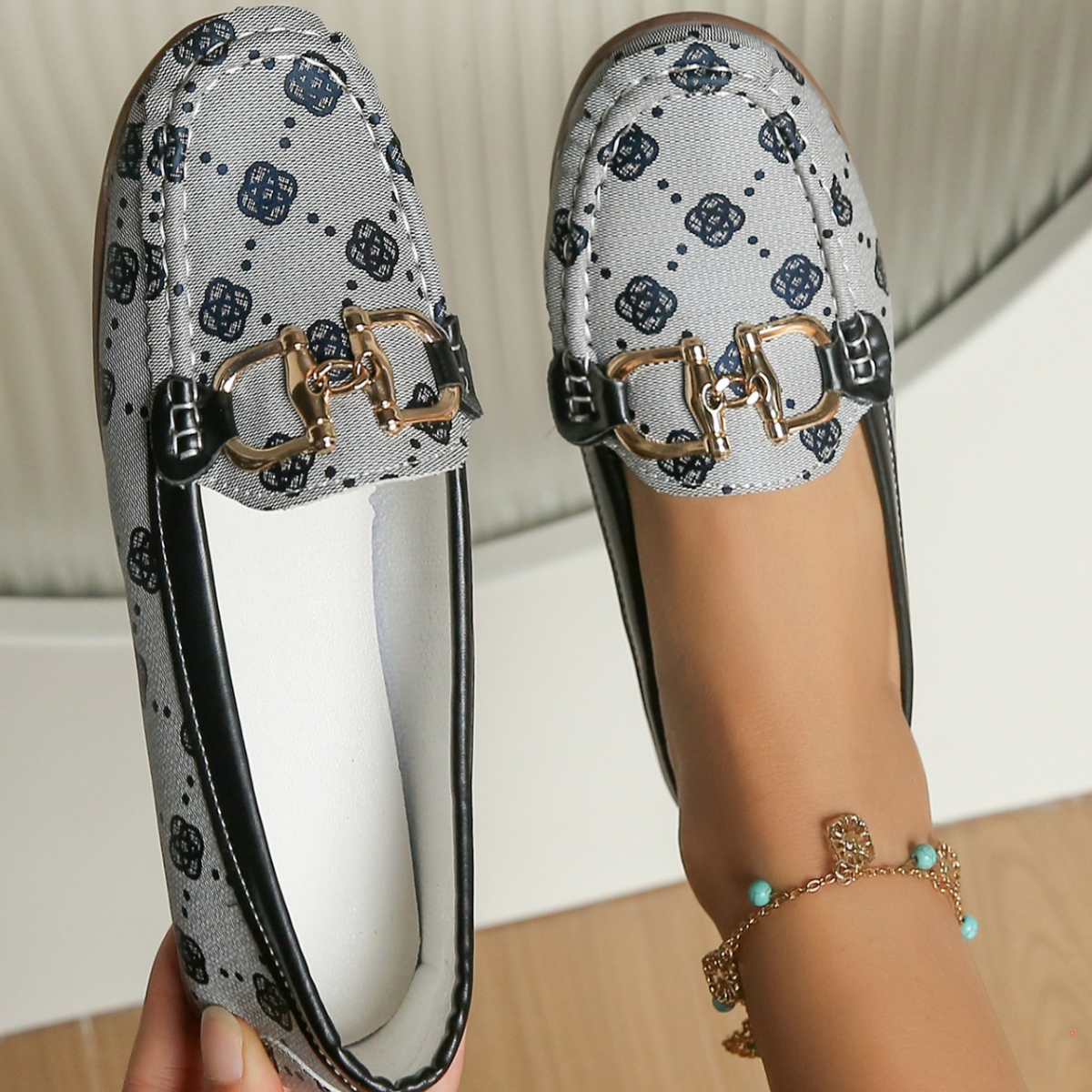 Mocasín Estampado Elegante Milano