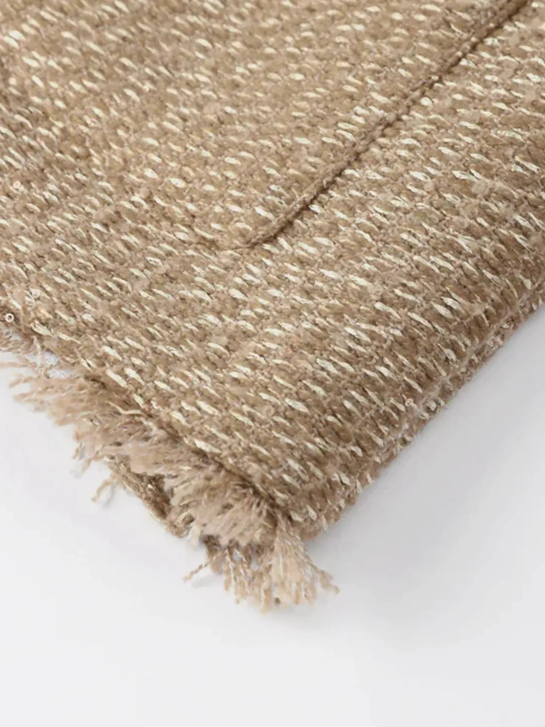 Itziar | Chaqueta Texturizada Con Botones Y Bolsos