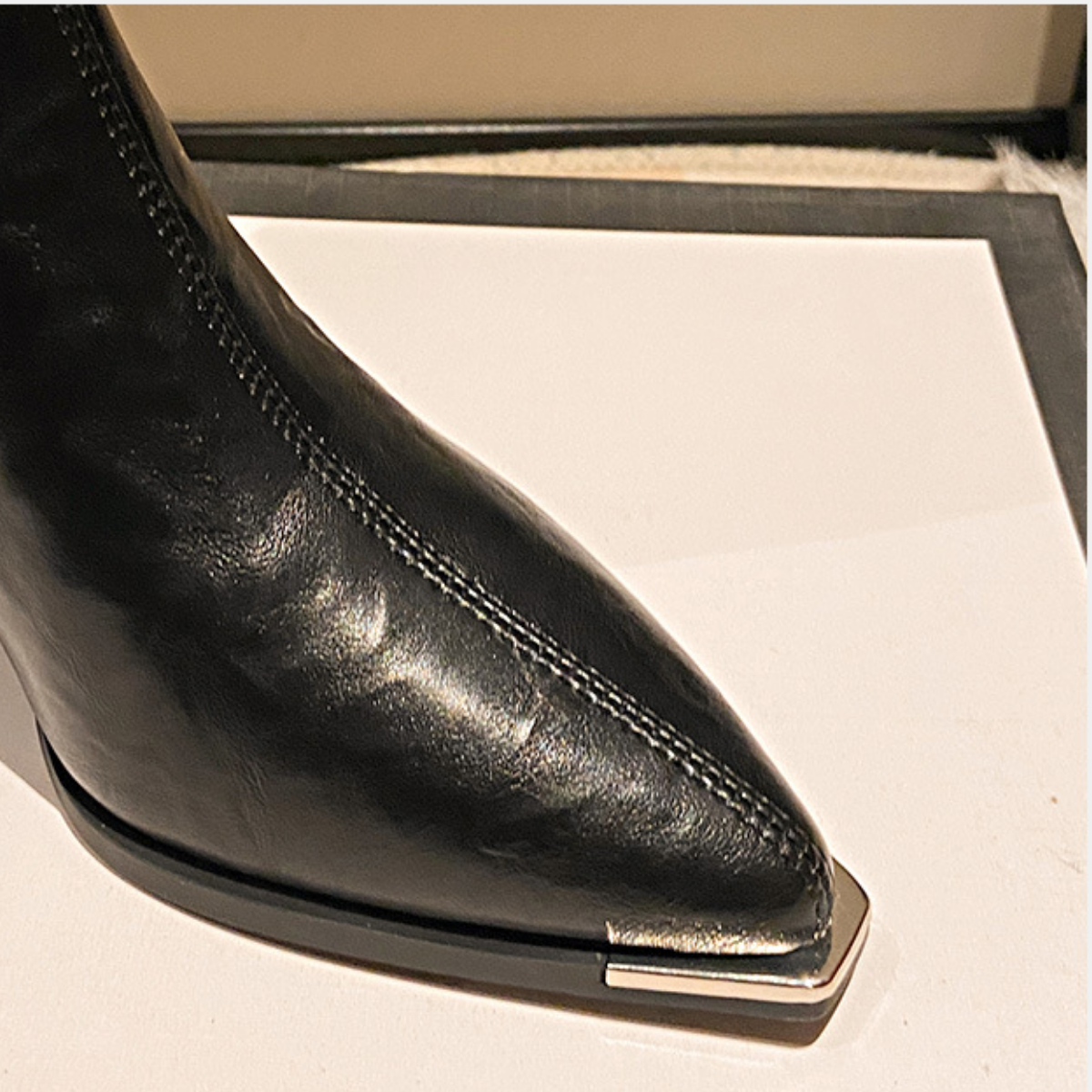 Bota Alta de Piel Detroit