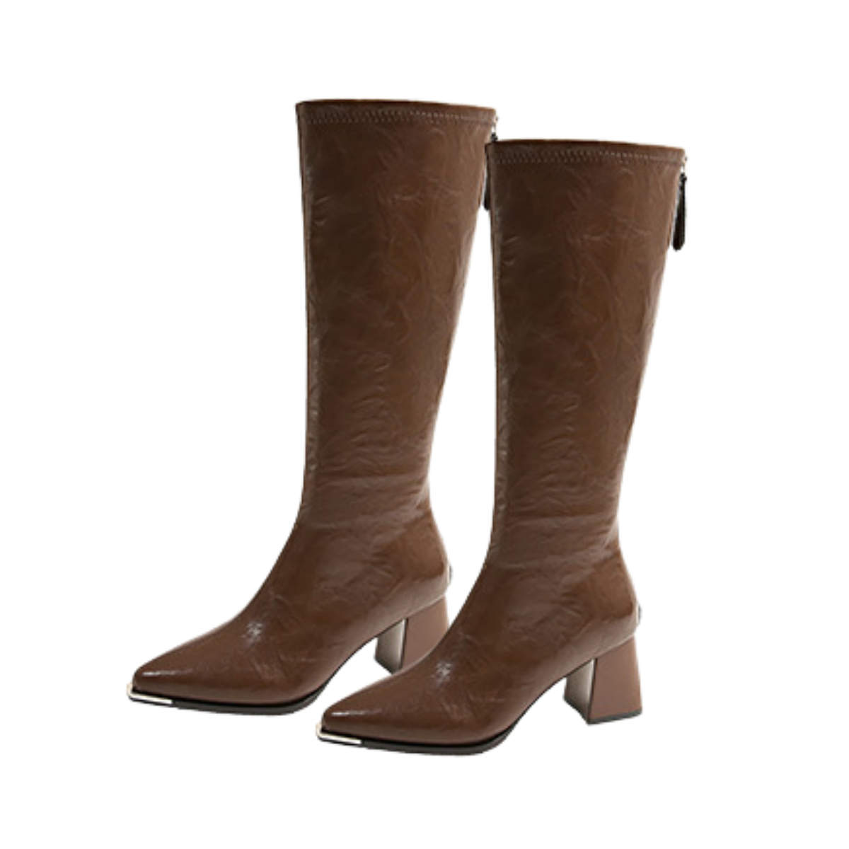 Bota Alta de Piel Detroit
