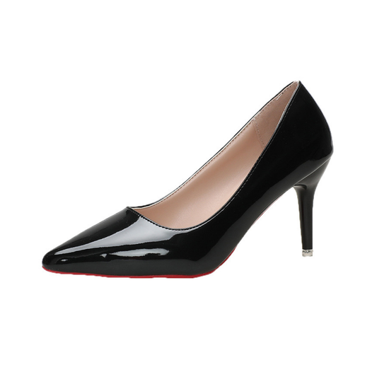 Zapato Negro de Tacón Alto Andrezza