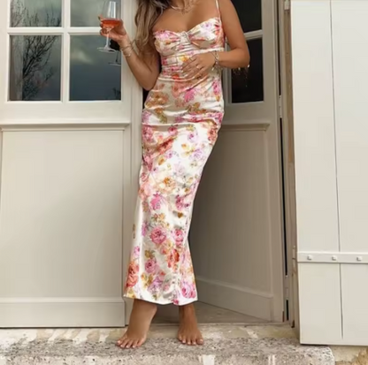 Belinda™ | Vestido ajustado de Verano con Flores