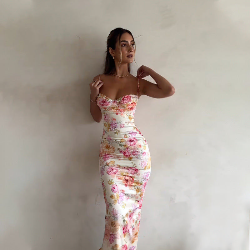 Belinda™ | Vestido ajustado de Verano con Flores