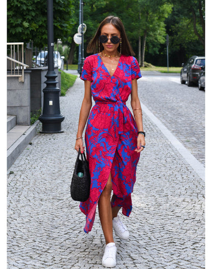Vestido Midi Floral - Comodo