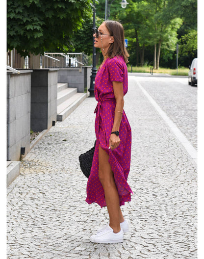 Vestido Midi Floral - Comodo